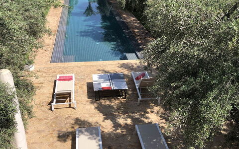 Villa Susan: Swimming Pool, Garden, Backyard, Outdoor Furniture, Landscaping, Yard, Hacienda, Sunlounger, Eco Hotel, Resort