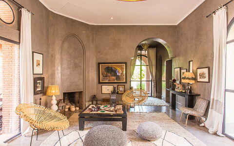 Villa Zagar: Furniture, Interior Design, Wall, Flooring, Floor, Ceiling, Lighting, Chair, Home, Living Room