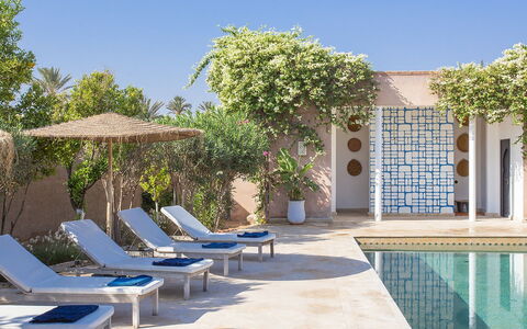 Villa Zagar: Swimming Pool, Resort, Outdoor Furniture, Sunlounger, Eco Hotel, Shade, Flowerpot, Landscaping, Chair, Estate