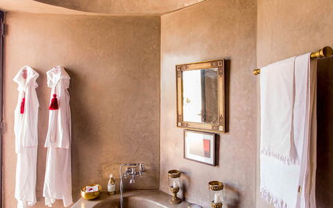 Villa Zagar: Interior Design, Plumbing Fixture, Bathroom, Tap, Flooring, Floor, Bathroom Sink, Plumbing, Mirror, Room