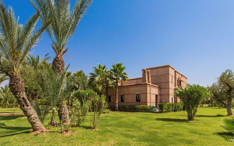 Dar Maril: Shrub, Estate, Garden, Landscaping, Mansion, Hacienda, Shade, Villa, Lawn