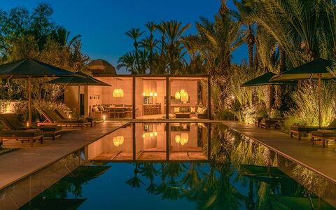 Dar Sun: Swimming Pool, Resort, Outdoor Furniture, Eco Hotel, Hacienda, Reflection, Shade, Sunlounger, Estate