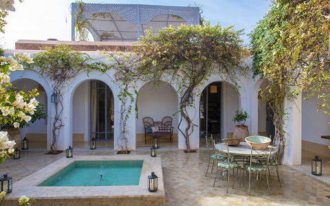 Villa Mauri: Flowerpot, Swimming Pool, Arch, Estate, Resort, Courtyard, Hacienda, Houseplant, Shade, Eco Hotel