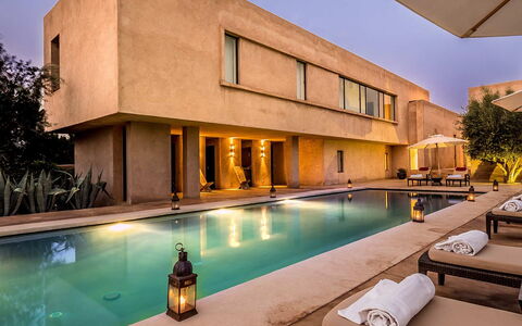 Villa Noria: Swimming Pool, Architecture, Residential Area, Home, Estate, Resort, Reflection, Villa, Eco Hotel, Reflecting Pool