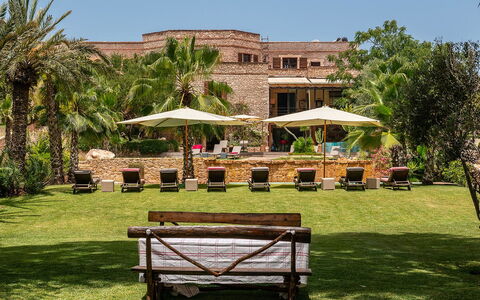 Le Jardin Mogador: Resort, Garden, Estate, Hacienda, Eco Hotel, Landscaping, Shade, Lawn