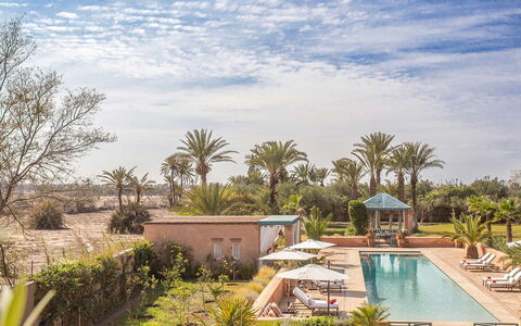 Villa Jamila: Swimming Pool, Resort, Outdoor Furniture, Landscaping, Hacienda, Estate, Sunlounger, Villa, Eco Hotel
