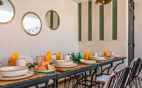 Riad Ali: Furniture, Interior Design, Lighting, Table, Chair, Room, Kitchen & Dining Room Table, Ceiling, Light Fixture, Dining Room