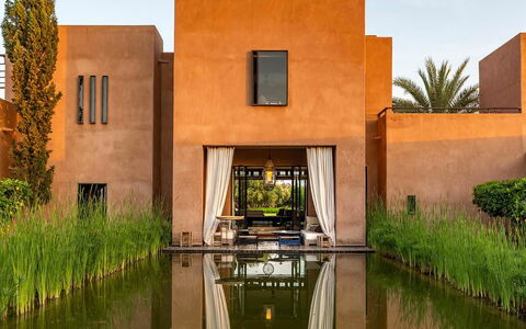 Dar Moon: Residential Area, Reflection, Home, Estate, Resort, Villa, Eco Hotel, Reflecting Pool, Swimming Pool, Hacienda