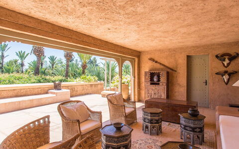 Villa Hasna: Resort, Hacienda, Estate, Villa, Shade, Chair, Hotel, Eco Hotel, Living Room
