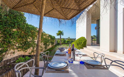 Villa Amador: Shade, Resort, Chair, Garden, Outdoor Furniture, Landscaping, Estate, Eco Hotel, Yard, Villa