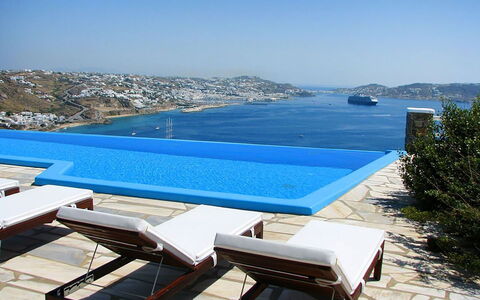The Rose Flat: Blue, Swimming Pool, Resort, Apartment, Hotel, Outdoor Furniture, Sunlounger, Leisure, Eco Hotel, Resort Town