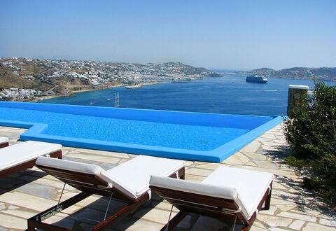 The Rose Flat: Blue, Swimming Pool, Resort, Apartment, Hotel, Outdoor Furniture, Sunlounger, Leisure, Eco Hotel, Resort Town