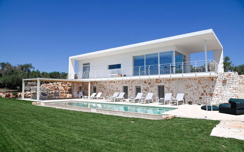 Villa Panita: Home, Estate, Door, Swimming Pool, Villa, Farmhouse, Shade, Mansion, Landscaping, Resort