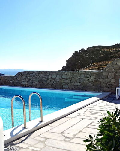 The Pool Rose Villa: Blue, Swimming Pool, Resort, Coast, Sea, Eco Hotel, Resort Town, Seaside Resort, Shade, Villa
