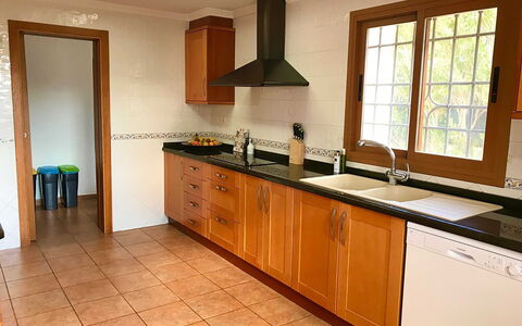Dream House: Kitchen, Cabinetry, Flooring, Countertop, Wood, Interior Design, Kitchen Sink, Floor, Furniture, Sink