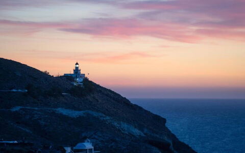 Golden Sunset Villa: Blue, Horizon, Dusk, Tower, Sunset, Afterglow, Sunrise, Sea, Evening