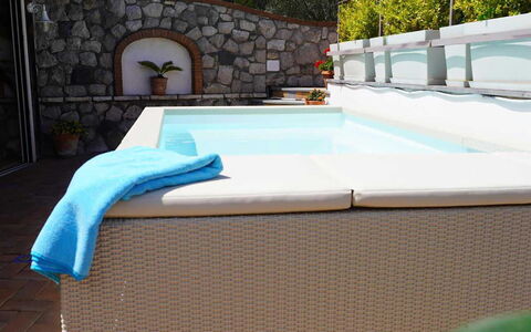 Villa Pietraluna: Swimming Pool, Leisure, Outdoor Furniture, Flowerpot, Shade, Garden, Houseplant, Resort, Backyard, Eco Hotel