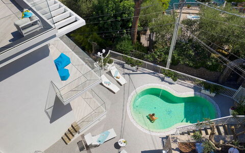Villa del Cantone: Swimming Pool, Resort, Outdoor Furniture, Composite Material, Eco Hotel, Estate, Leisure, Shade, Villa, Thermae