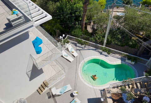 Villa del Cantone: Swimming Pool, Resort, Outdoor Furniture, Composite Material, Eco Hotel, Estate, Leisure, Shade, Villa, Thermae