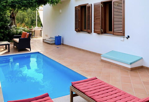 Villa Ava: Furniture, Swimming Pool, Outdoor Furniture, Leisure, Resort, Floor, Eco Hotel, Shade, Wood Stain, Chair