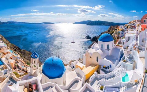 Villa Estia: Blue, Sea, Tourist Attraction, Ocean, Coast, Bay, Dome, Caribbean