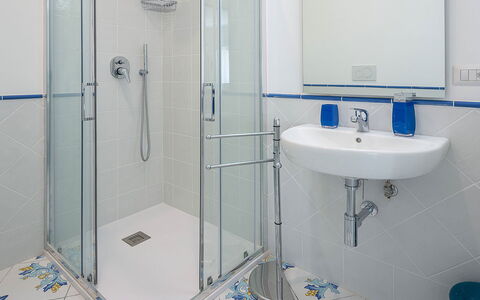 Maison Maiori: Bathroom, Plumbing Fixture, Flooring, Floor, Sink, Interior Design, Tap, Plumbing, Bathroom Sink, Shower