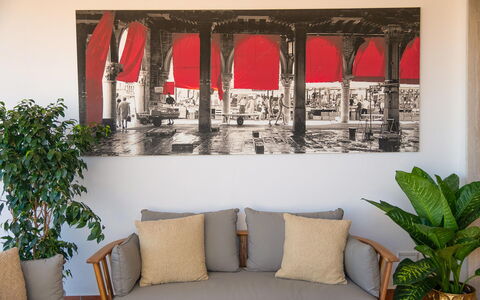 Casa Mario: Furniture, Interior Design, Couch, Living Room, Picture Frame, Room, Cushion, Throw Pillow, Comfort