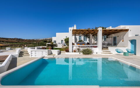 Villa Apanema: Blue, Swimming Pool, Design, Villa, Chair, Resort, Houseplant, Courtyard, Eco Hotel, Penthouse Apartment