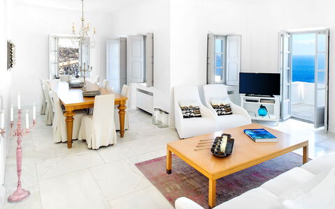 Presidential Villa: Furniture, Interior Design, Flooring, Table, Floor, Apartment, Couch, Chair, Living Room, Home