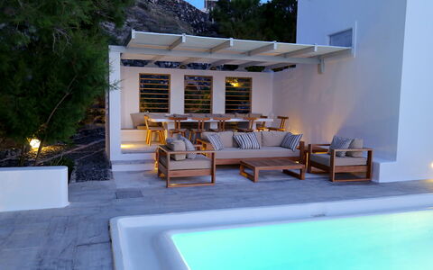 Presidential Villa: Furniture, Outdoor Furniture, Wood, Swimming Pool, Chair, Resort, Shade, Outdoor Table, Eco Hotel, Leisure