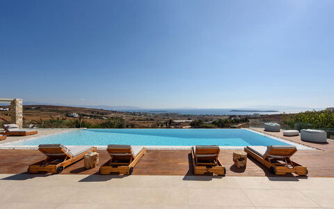 Villa Melina: Blue, Swimming Pool, Resort, Shade, Eco Hotel, Outdoor Furniture, Chair, Design, Villa, Sunlounger