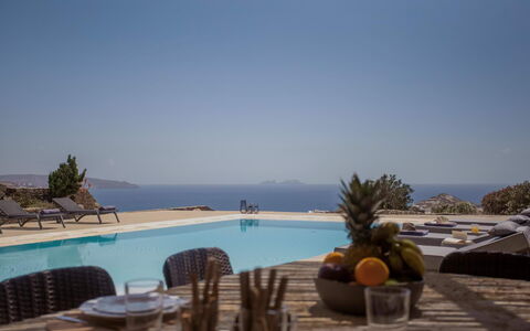 Villa Talassa: Swimming Pool, Furniture, Sea, Coastal And Oceanic Landforms, Resort, Coast, Outdoor Furniture, Ocean, Chair