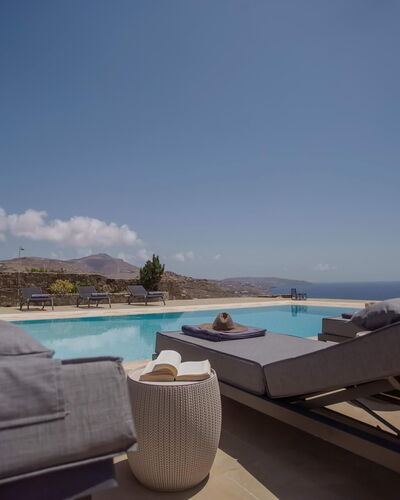 Villa Talassa: Furniture, Outdoor Furniture, Resort, Chair, Swimming Pool, Sea, Shade, Coast, Sunlounger, Eco Hotel