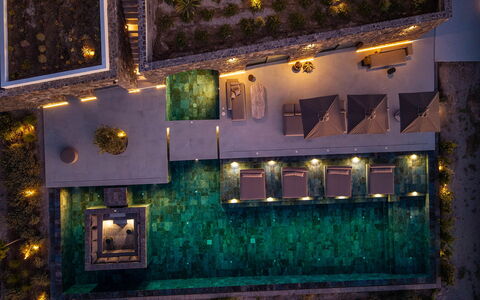 Villa Kallisti: Swimming Pool, Resort, Courtyard, Landscaping, Eco Hotel, Mansion, Villa, Resort Town, Hotel, Landscape Lighting