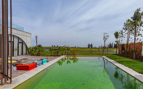 Villa Zaynab: Swimming Pool, Composite Material, Reflection, Resort, Water Feature, Reflecting Pool, Design, Eco Hotel, Hacienda, Thermae