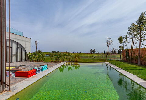 Villa Zaynab: Swimming Pool, Composite Material, Reflection, Resort, Water Feature, Reflecting Pool, Design, Eco Hotel, Hacienda, Thermae