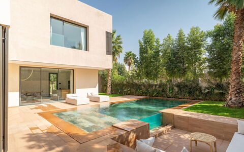 Villa Hamza: Swimming Pool, Residential Area, Home, Estate, Landscaping, Resort, Garden, Eco Hotel, Villa, Hacienda