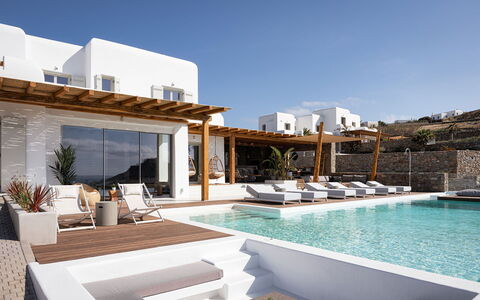 Villa Aspasia: Resort, Apartment, Living Room, Design, Chair, Hotel, Eco Hotel, Swimming Pool, Villa