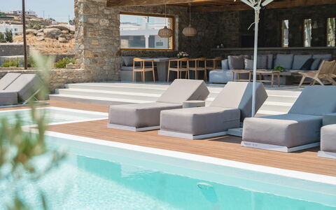 Villa Demetra: Furniture, Resort, Swimming Pool, Chair, Outdoor Furniture, Natural Material, Shade, Design, Chaise Longue