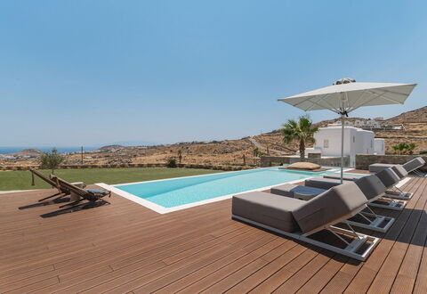 Villa Demetra: Wood Flooring, Outdoor Furniture, Resort, Shade, Hardwood, Swimming Pool, Eco Hotel, Design, Chair, Deck