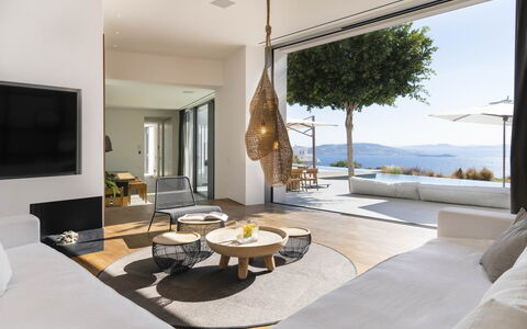 Villa Teseo: Furniture, Home, Interior Design, Apartment, Chair, Resort, Living Room, Couch, Villa