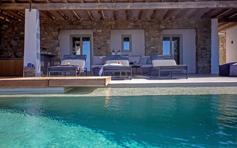 Villa Chimera: Wood, Swimming Pool, Furniture, Composite Material, Resort, Outdoor Furniture, Natural Material, Hardwood, Chair, Shade