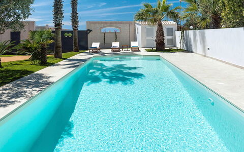Casa Kita: Blue, Swimming Pool, Water, Resort, Composite Material, Eco Hotel, Leisure, Shade, Hotel