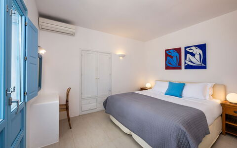 Guest House Zephyros: Furniture, Interior Design, Floor, Flooring, Ceiling, Apartment, Room, Chair, Bed, Bedroom
