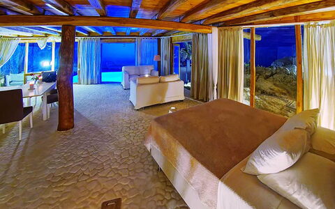 Sunkiss Villa: Blue, Resort, Hotel, Eco Hotel, Chair, Villa, Swimming Pool, Boutique Hotel, Curtain