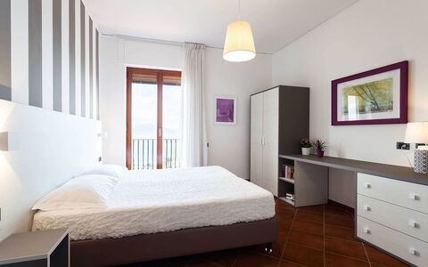 Villa Angel: Interior Design, Furniture, Bedroom, Floor, Bed, Flooring, Textile, Bedding, Bed Sheet, Room
