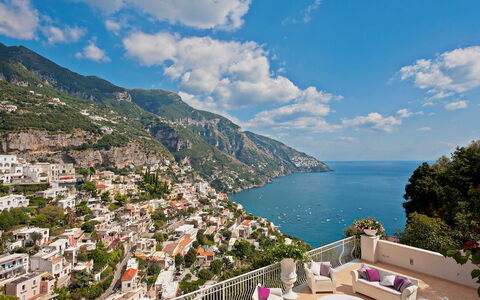 Villa Moresca: Home, Coast, Sea, Apartment, Resort, Ocean, Resort Town, Balcony, Chair, Houseplant