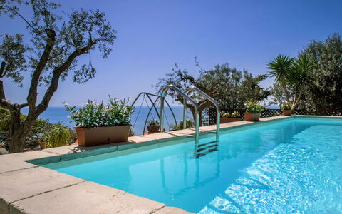 Villa Sea Breeze: Blue, Swimming Pool, Resort, Flowerpot, Eco Hotel, Houseplant, Shade, Hacienda, Villa, Hotel
