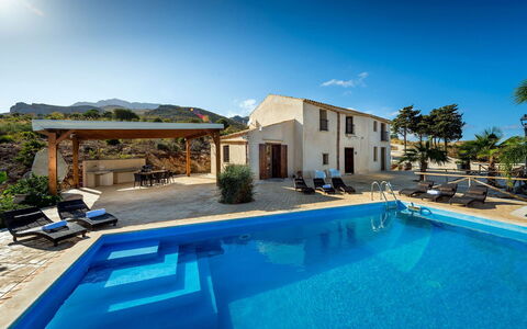 Villa Thalia: Blue, Swimming Pool, Resort, Outdoor Furniture, Eco Hotel, Estate, Leisure, Umbrella, Villa, Thermae