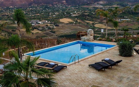 Villa Thalia: Swimming Pool, Resort, Outdoor Furniture, Leisure, Eco Hotel, Umbrella, Sunlounger, Vacation, Hacienda, Hotel